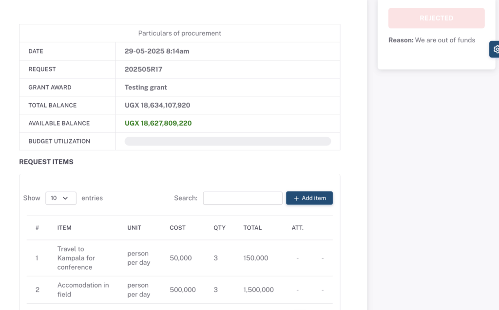 Say goodbye to paper and email requisitions and approvals